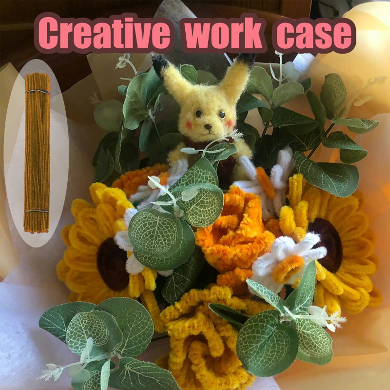 FRICHOM Craft Pipe Cleaners Proffessional 1000 Pcs 25 Colors  Pipe Cleaners Craft Supplies and Chenille Stems or Pipecleaners  Pipe Cleaners Bulk  for Crafts  Gift Wrapping and Party Decorations. - Image 5